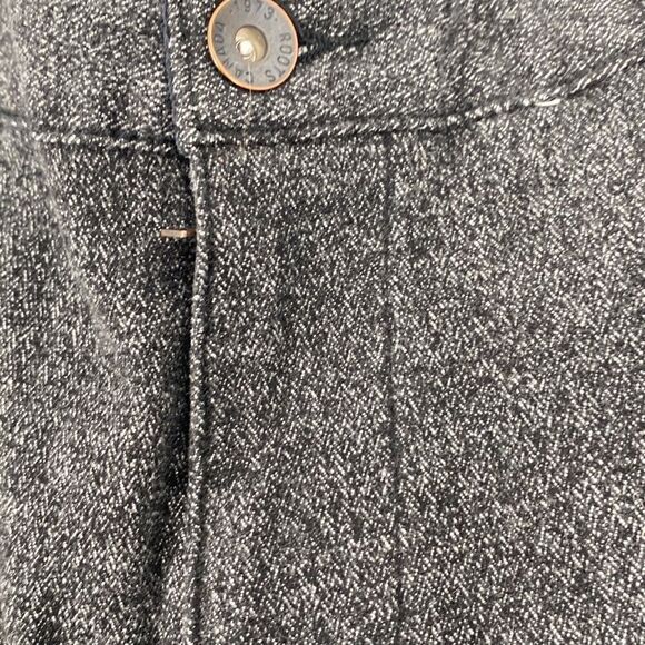 Roots Canada Heavyweight Slim Fit Marled Grey Twill junction knit Pants 6 - Picture 7 of 16